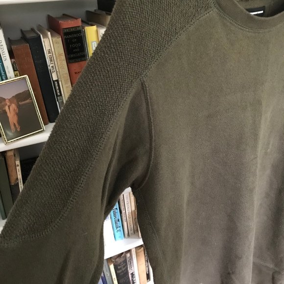 T by Alexander Wang Sweatshirt in Military Green - Picture 3 of 8